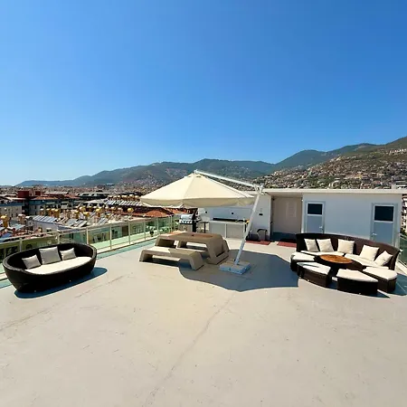 Sa Apartments! Sea View 2bd Flat Lägenhet Alanya
