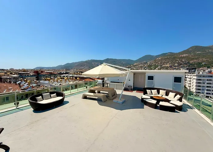 Sa Apartments! Sea View 2bd Flat Lägenhet Alanya